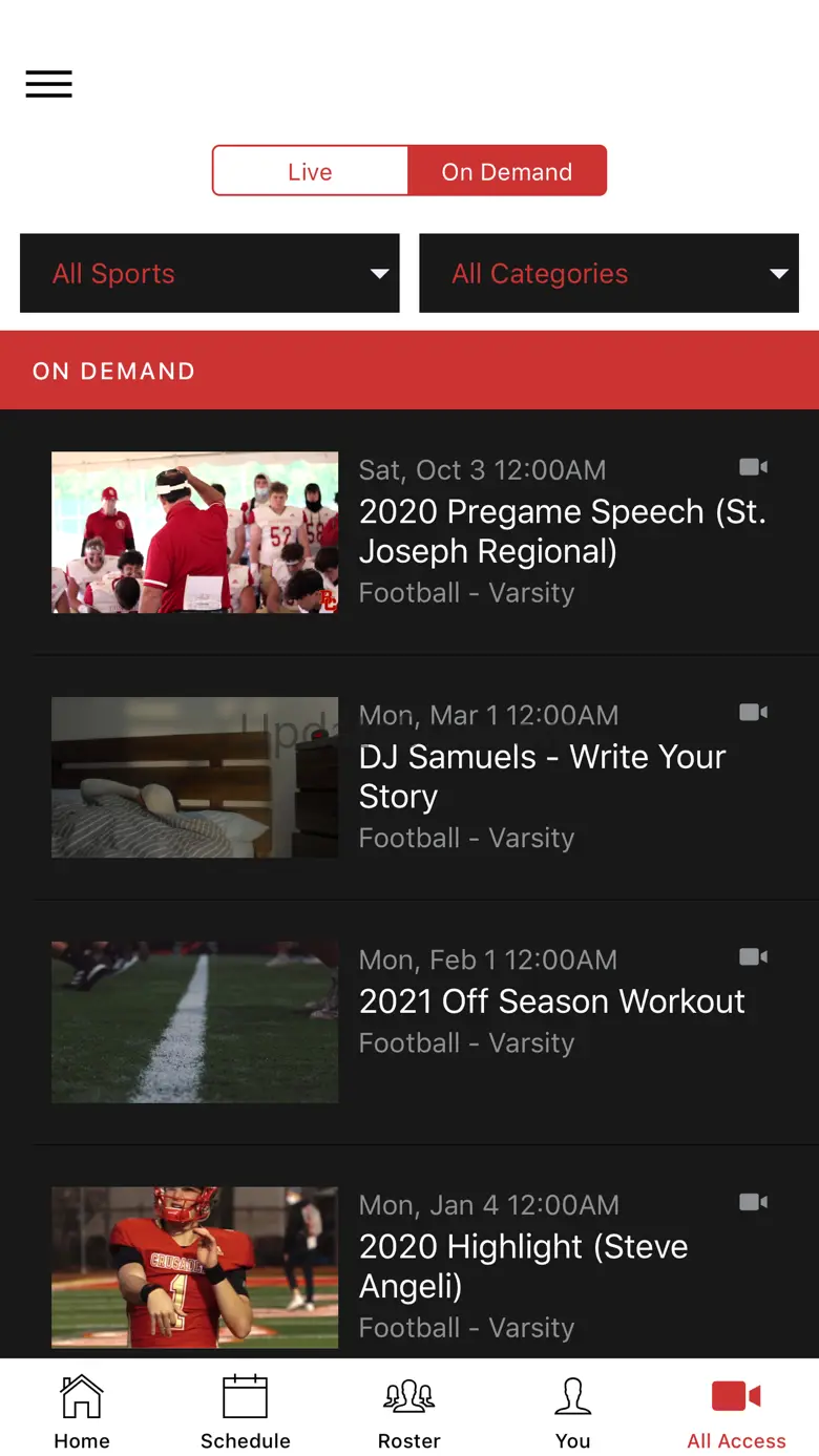 Bergen Catholic Football 1.0