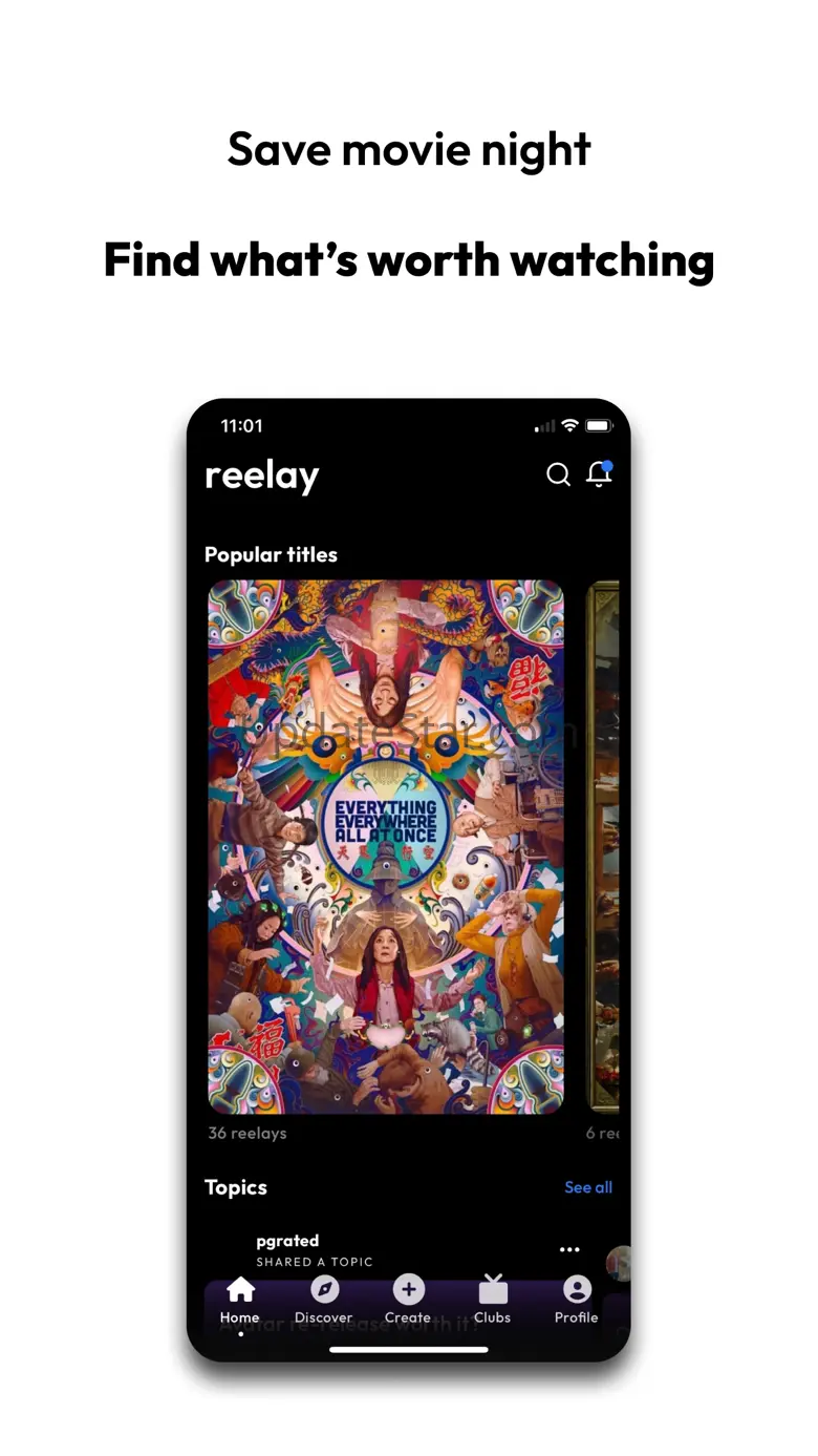 Reelay: Saving Movie Night 1.08.20