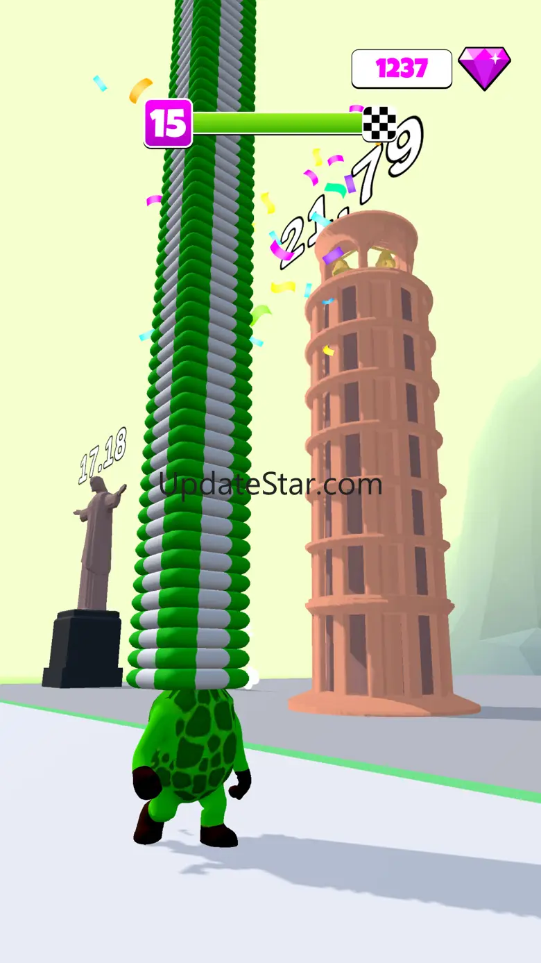 Real Long Neck Run: Ring stack 1.3