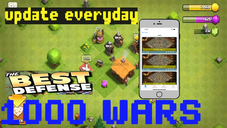 Map base layout build for COC 1.2