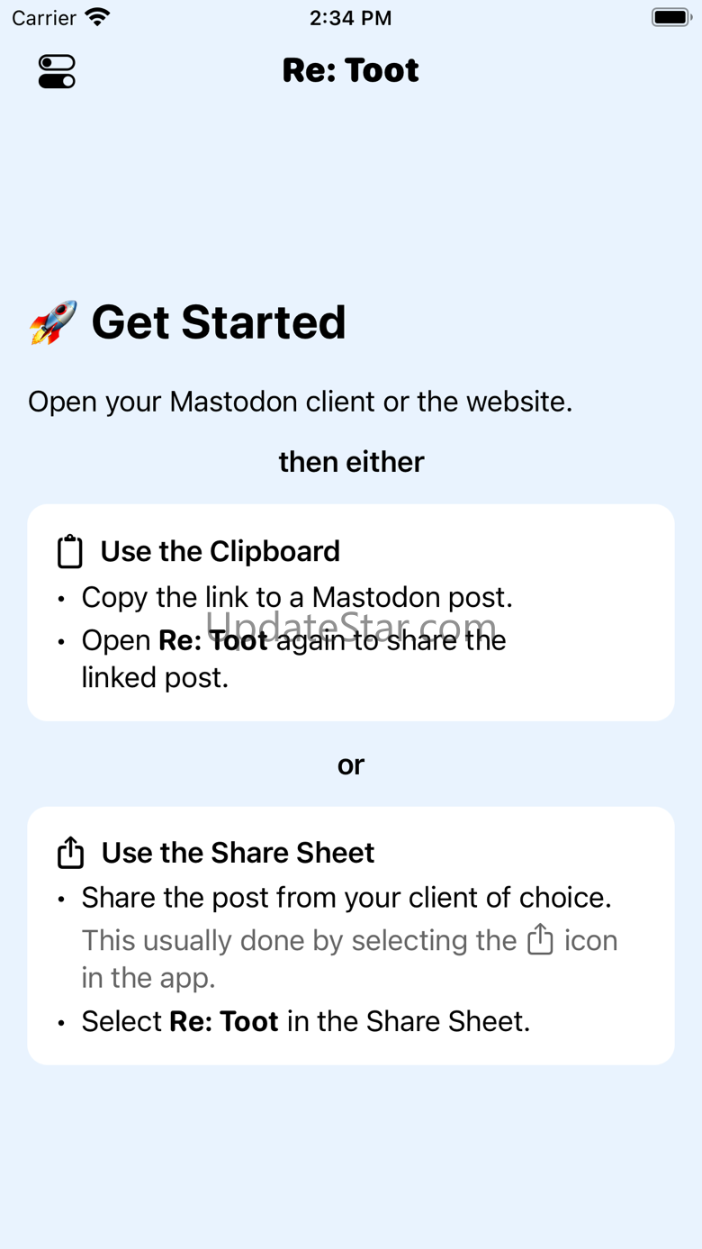 Re: Toot 1.1.6