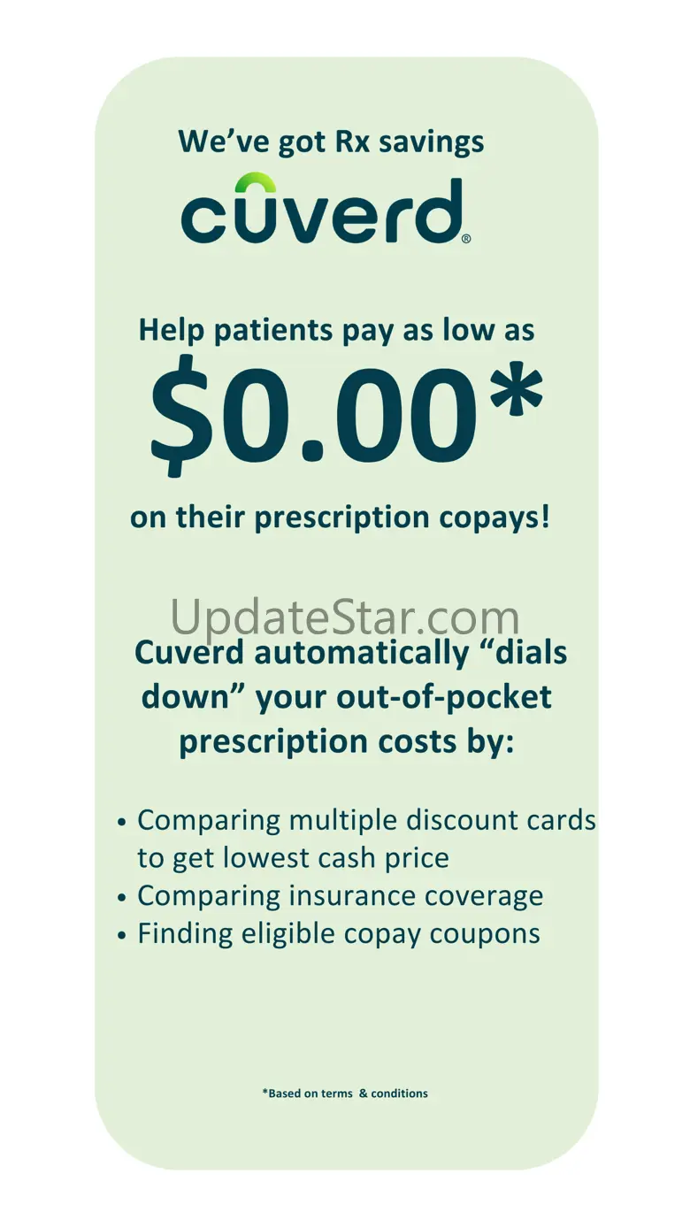 Cuverd: Save more on Rx Copays 1.2.6