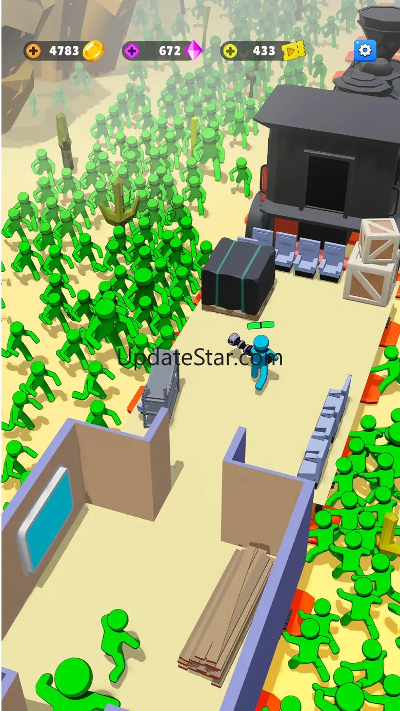 Train Defense: Zombie Game 1.04.38