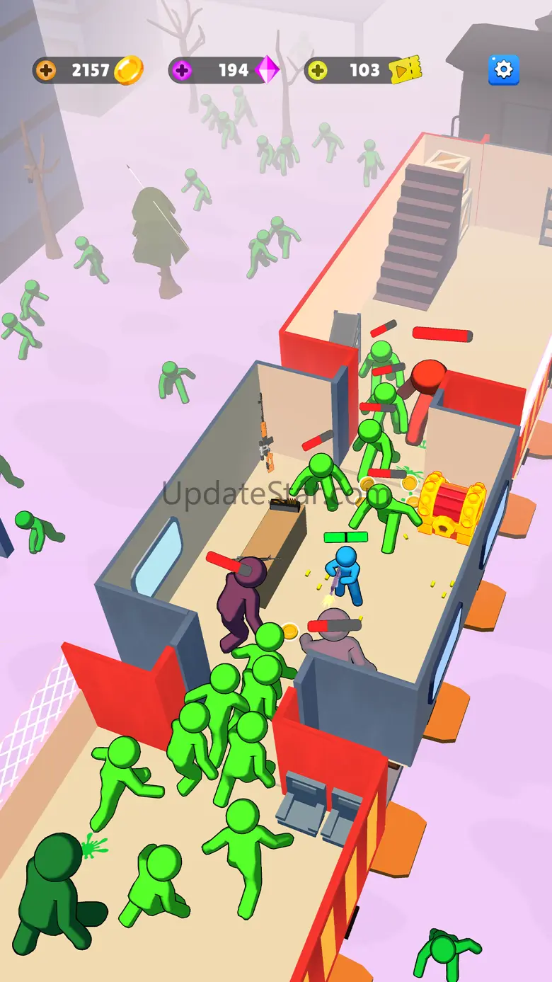 Train Defense: Zombie Game 1.04.38