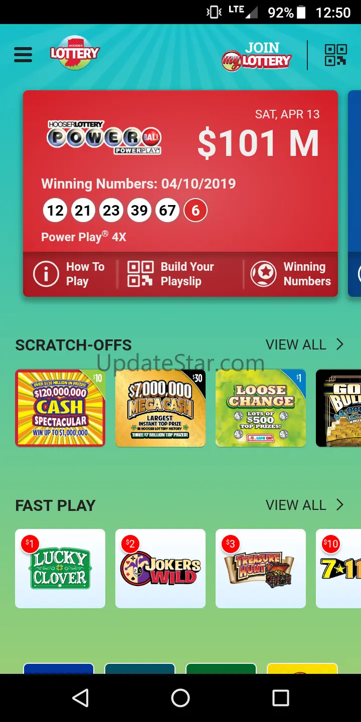Hoosier Lottery 31.3.3