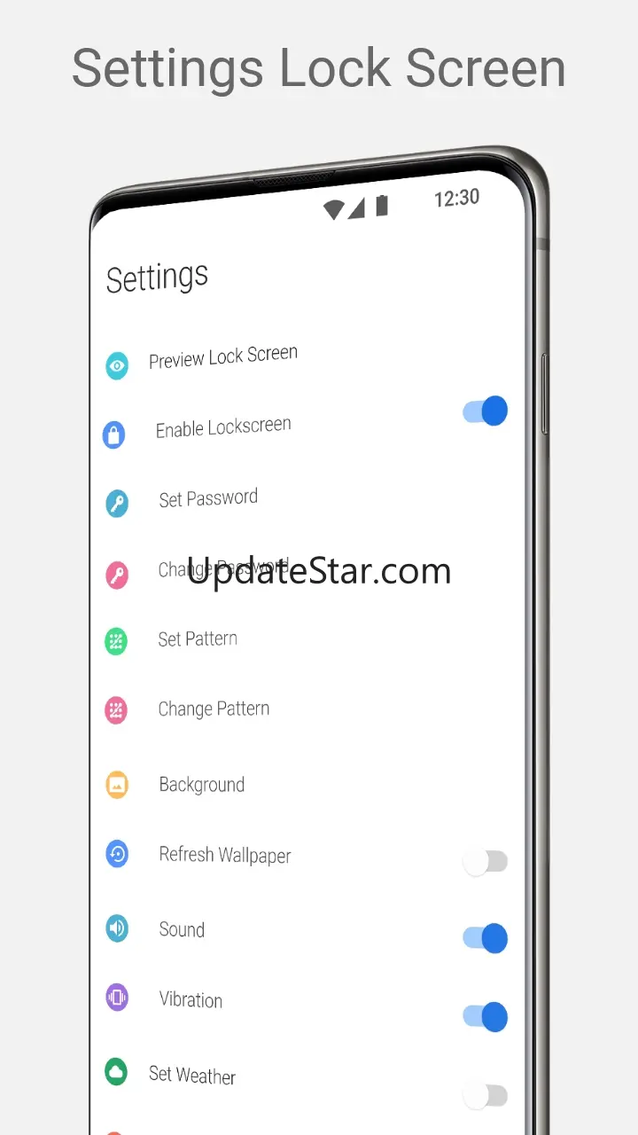 Lock Screen For Android 12 Sty 4.2