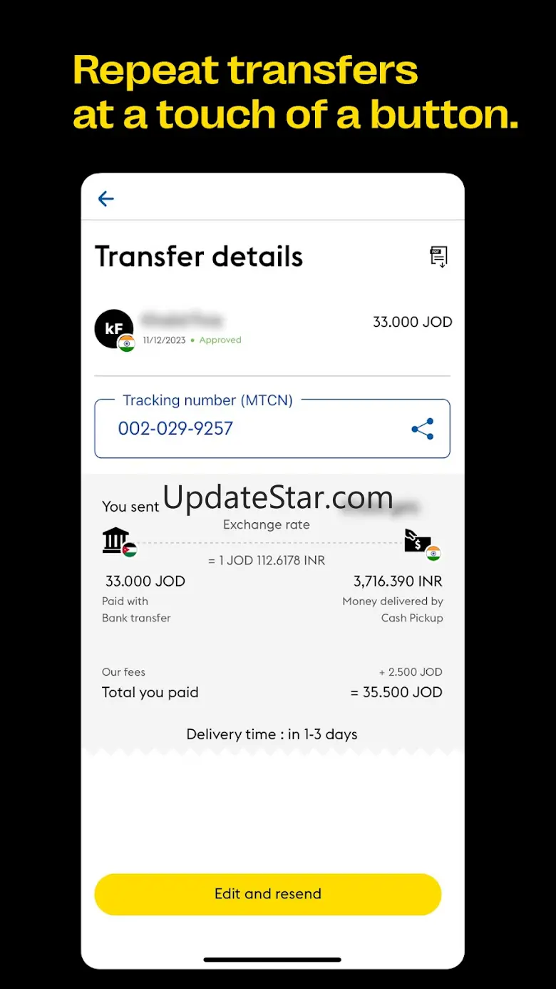 Western Union Send Money JO 2.9