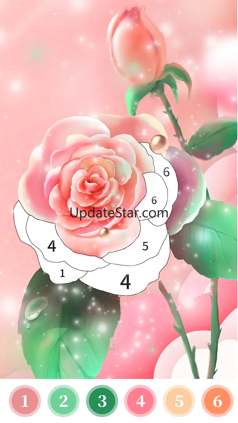 Rose Coloring Book Color Games 2.2