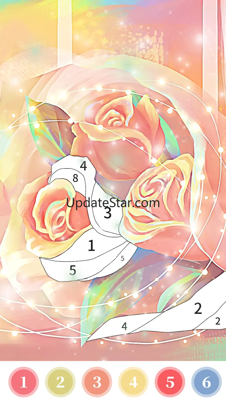 Rose Coloring Book Color Games 2.2