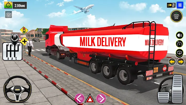 Cow Milk Delivery Truck Games 1.0.5