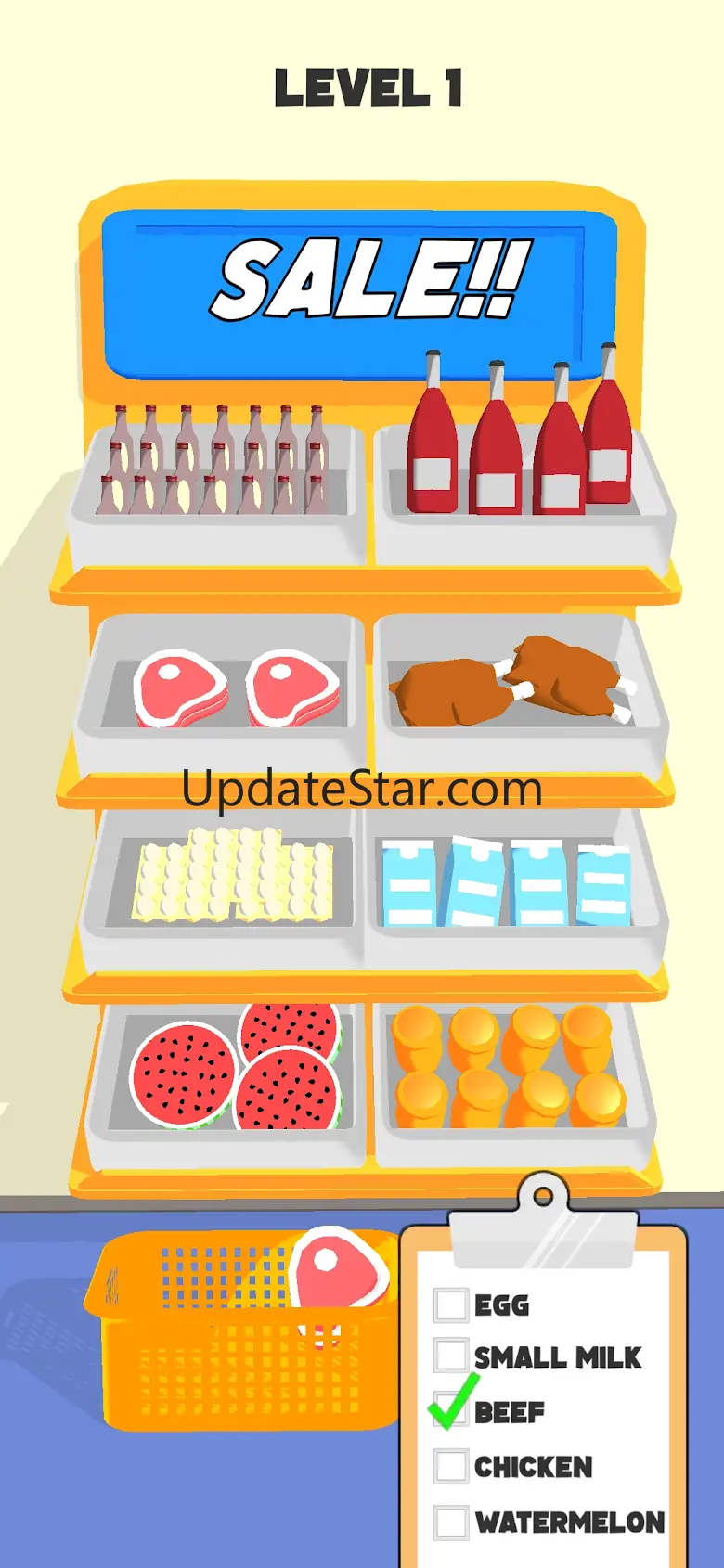 Restock Fridge 6