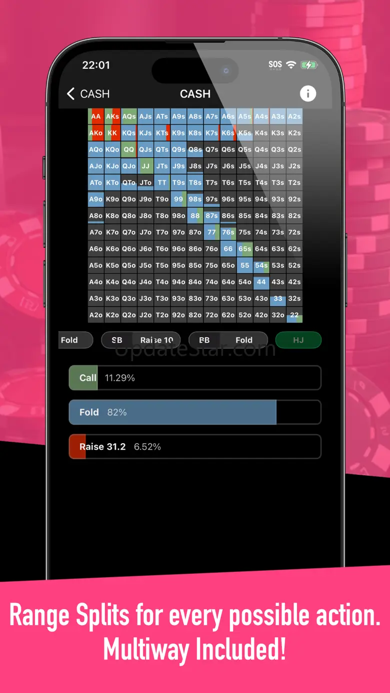 GTO Ranges+ Multiway Solver 2.11.3