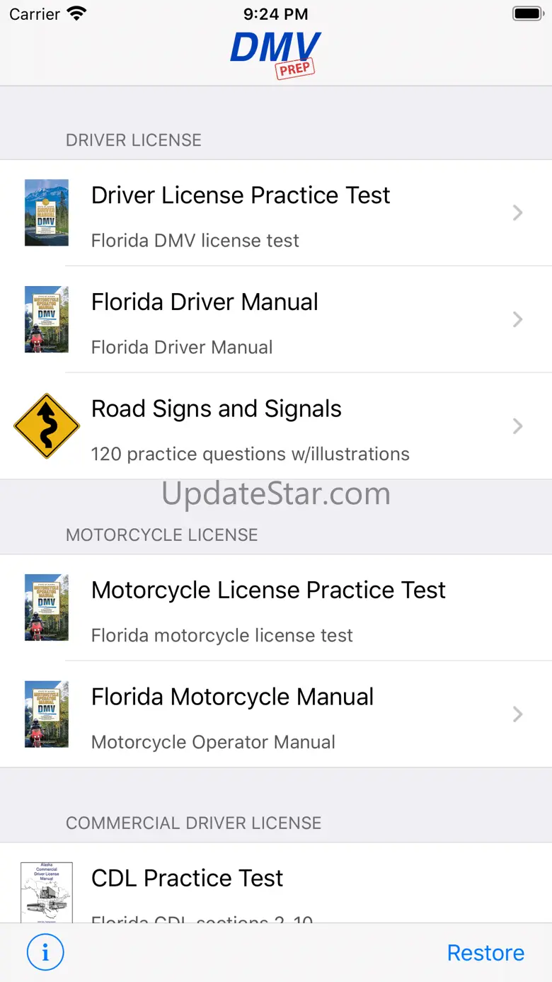 Florida DMV Test Prep 5.4