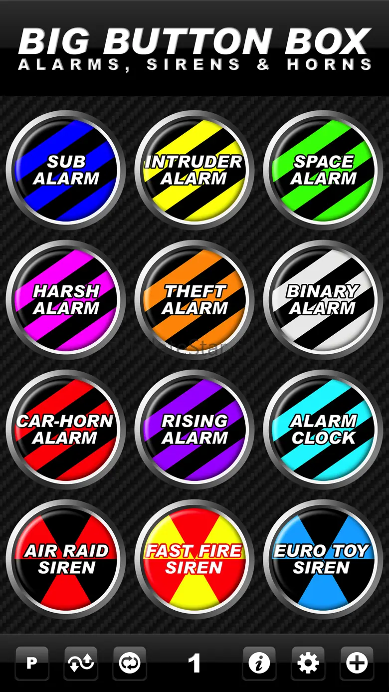 Big Button Box: Alarms, Sirens & Horns - sound fx 5.0