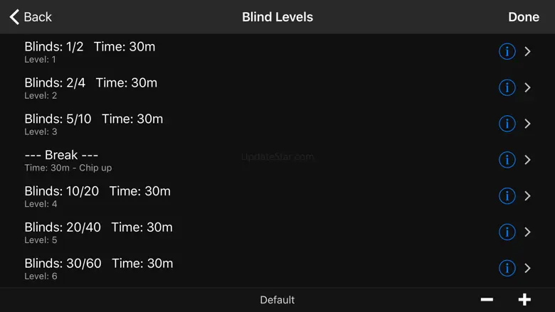 PokerTimer Professional 3.11