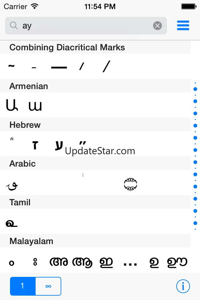 Unicode Character Map FREE 2