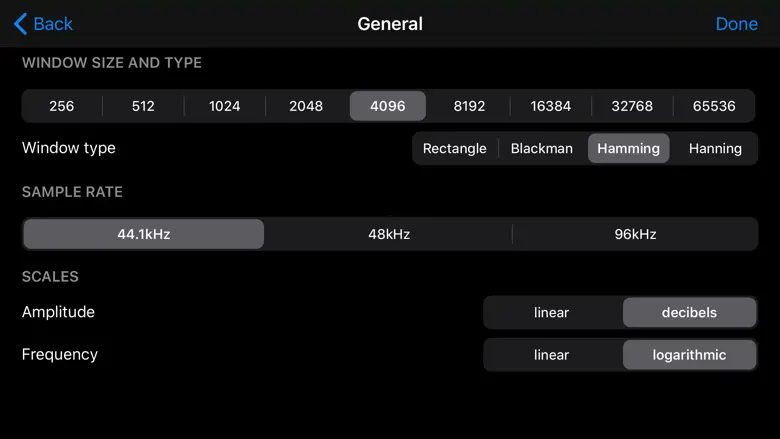 Audio Spectrum 2.7
