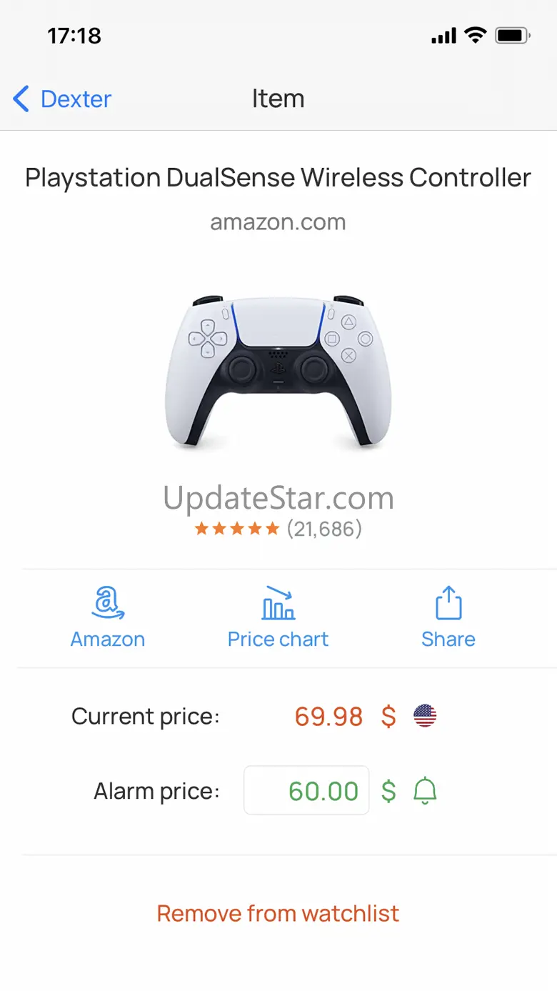Dexter Price Alert for Amazon 2023.2.0