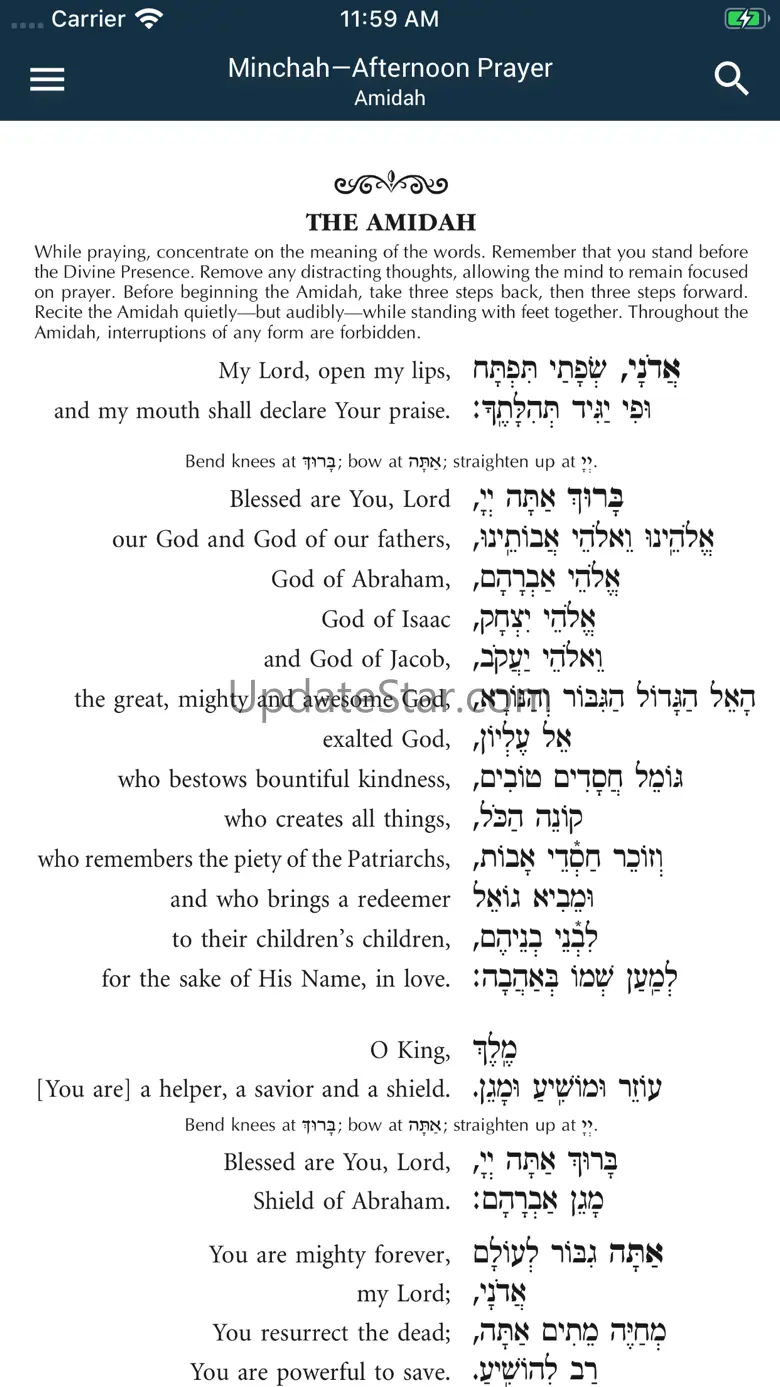 Siddur – Linear Edition 1.8.2