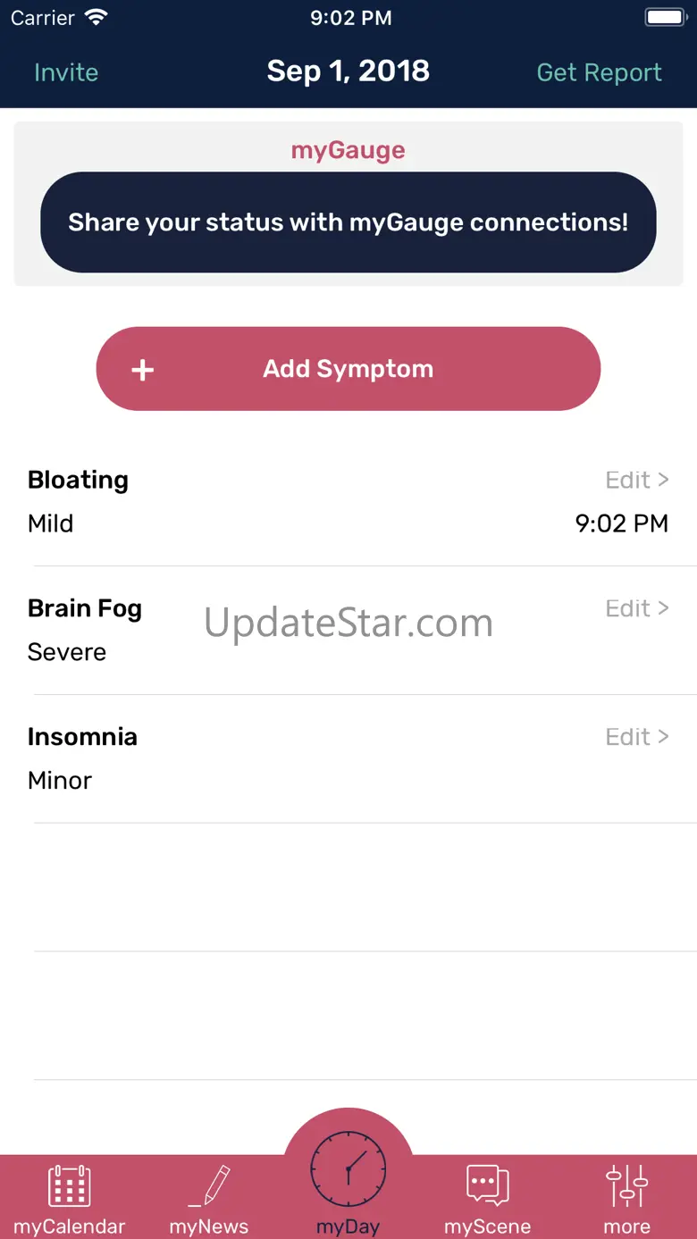 mySysters Symptoms Tracker 2.3