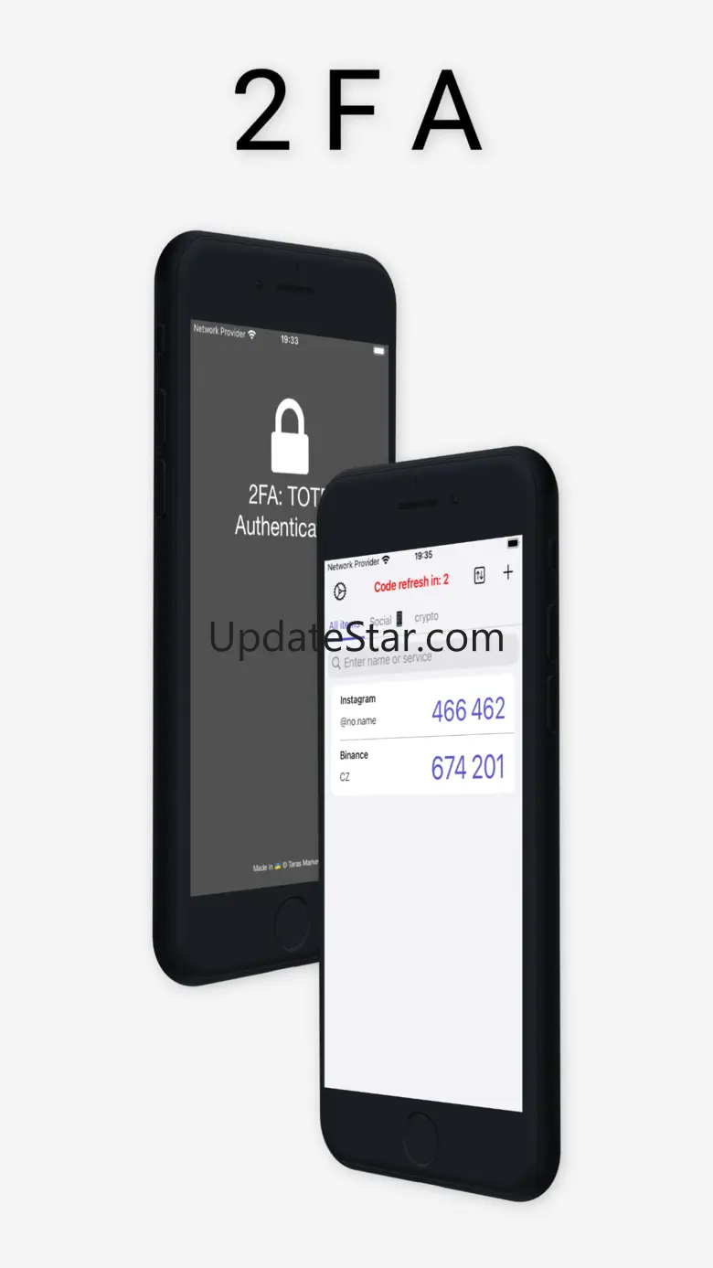 2FA: TOTP Authentication 2.9.5