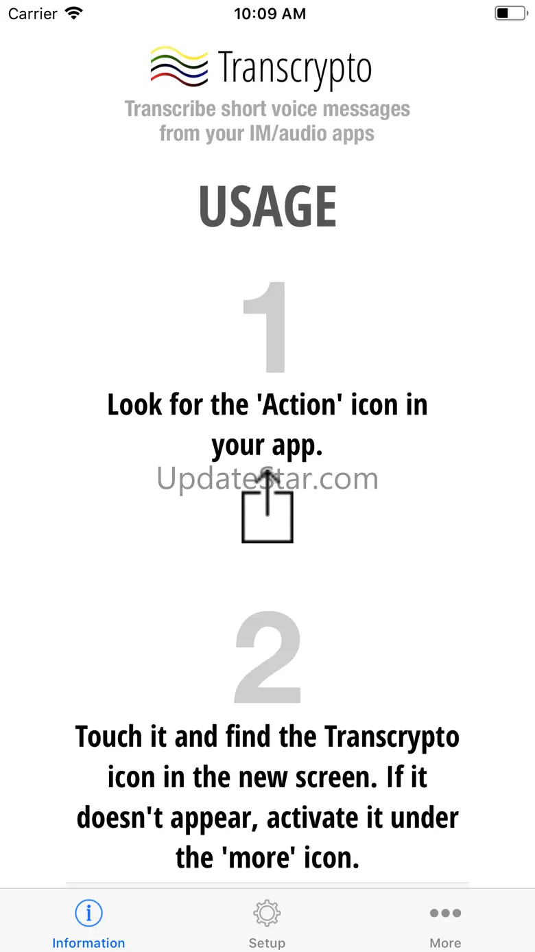 Transcrypto audio transcriber 1.0.2