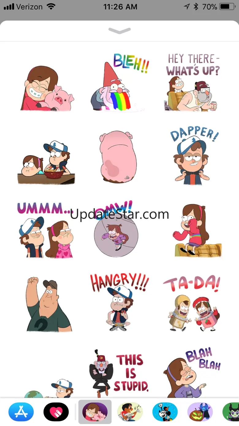 Disney Stickers: Gravity Falls 1.0.3