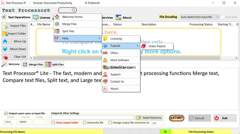 Text Processor Lite 1.0.0