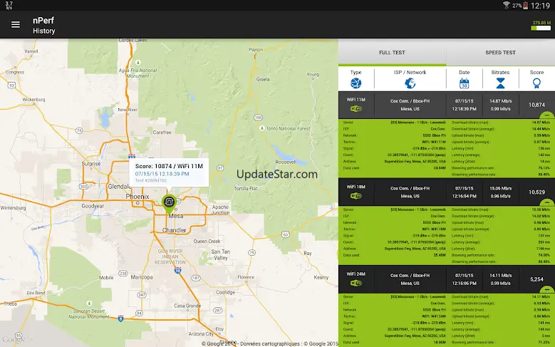Speed test 4G 5G WiFi & maps 2.15.8