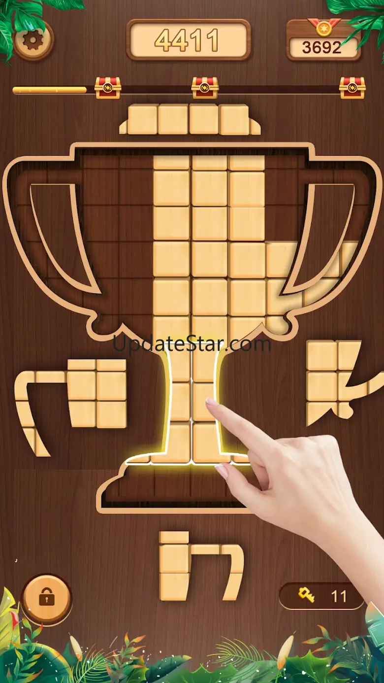 WoodCube - Woody Puzzle 3.386