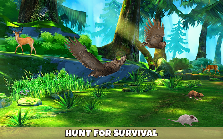 Owl Bird Simulator Birds Game 3.0