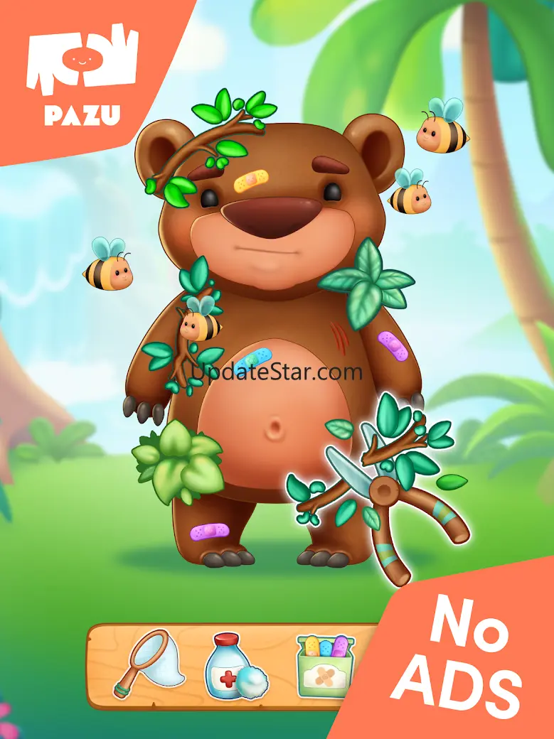 Jungle Animal Kids Care Games 1.66