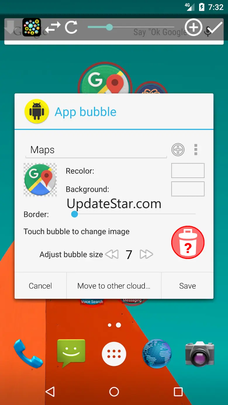 Bubble Cloud Widgets + Folders 10.19w