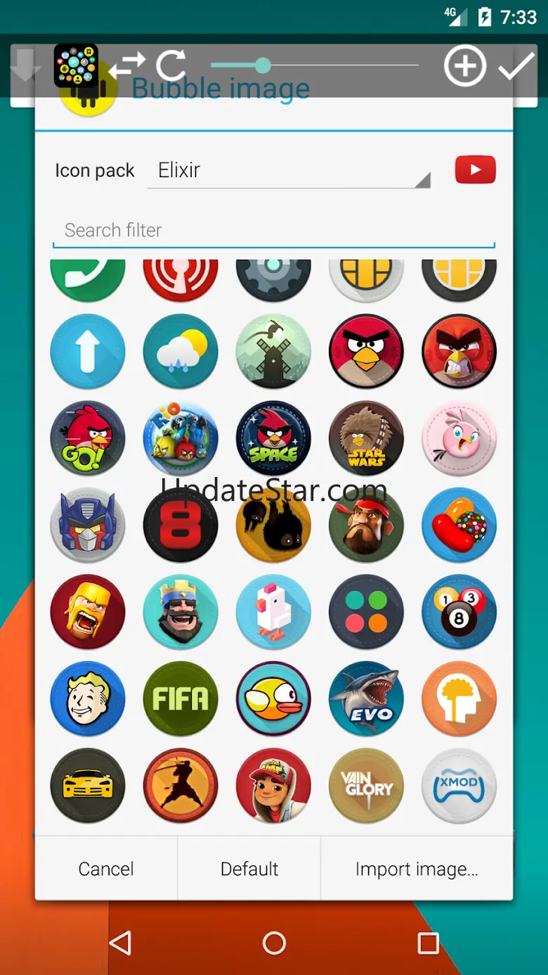 Bubble Cloud Widgets + Folders 10.19w