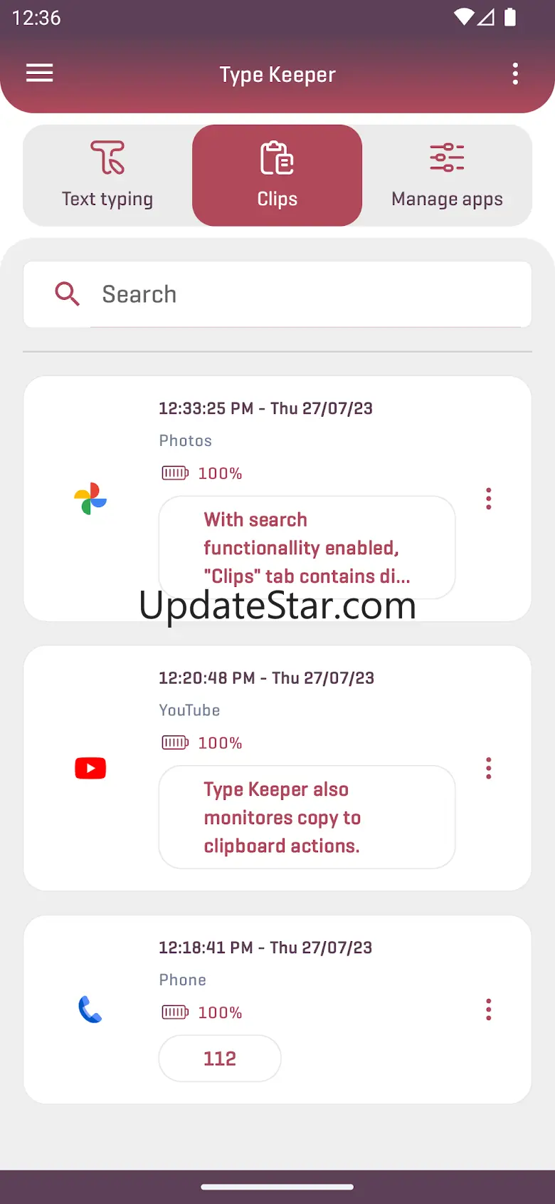 Type Keeper - Your keylogger 2.29.0