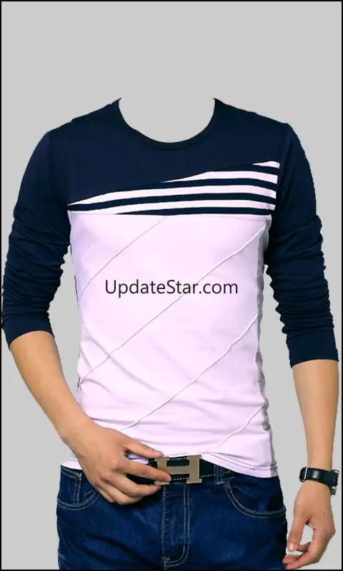 Men T-Shirts Photo Suit Editor 1.5