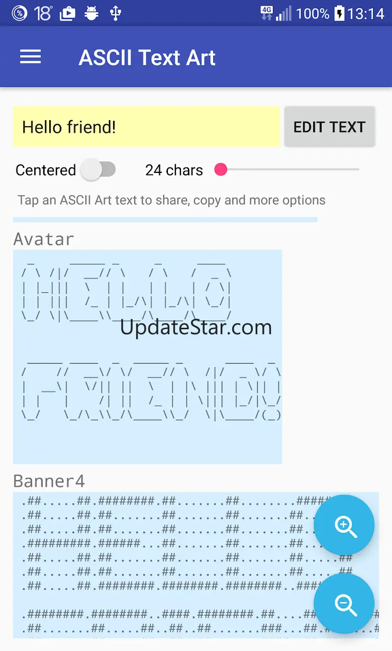 ASCII Text Art 1.0.6