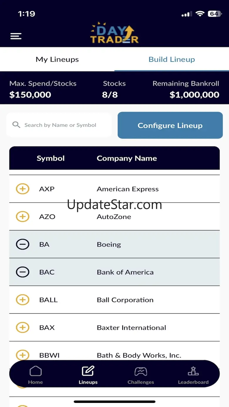 Day Trader Challenge 1.2