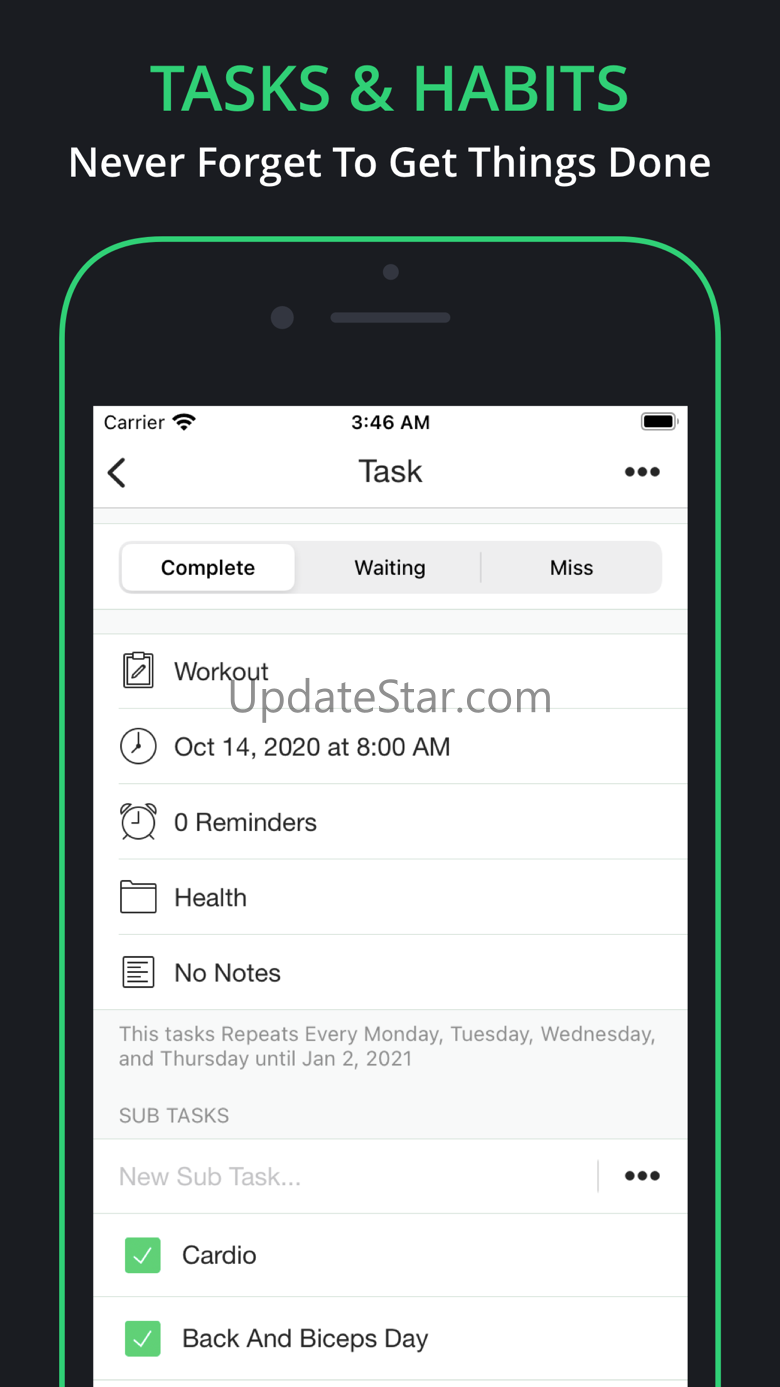 Habite: Productivity Manager 2.5