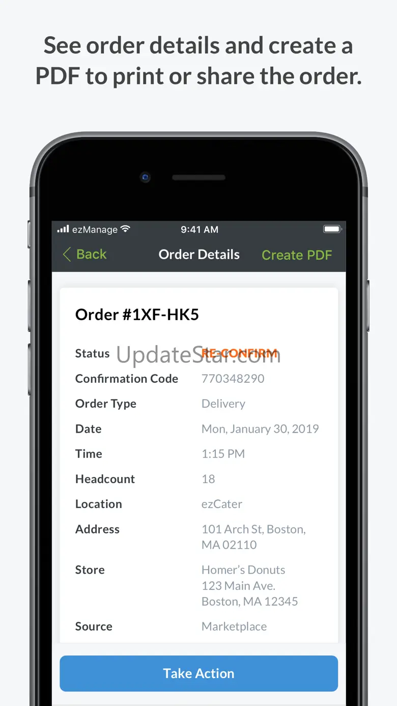 ezManage - Catering Management 5.6.1