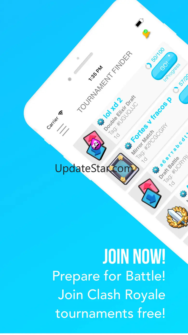 Tournaments for Clash Royale 1.3
