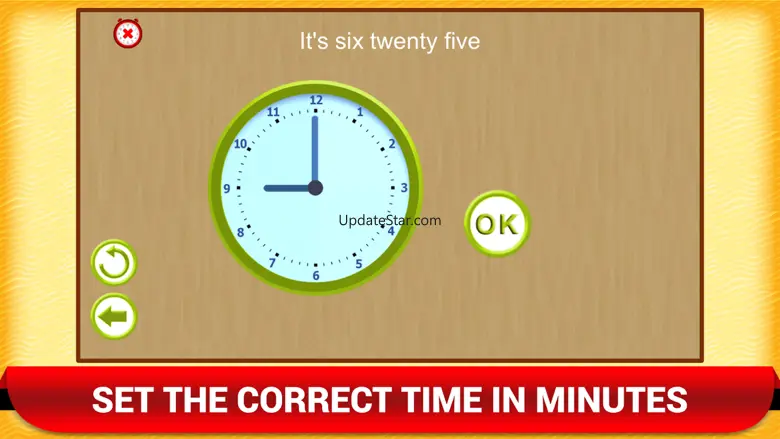 Math Telling Time Clock Game 3.4