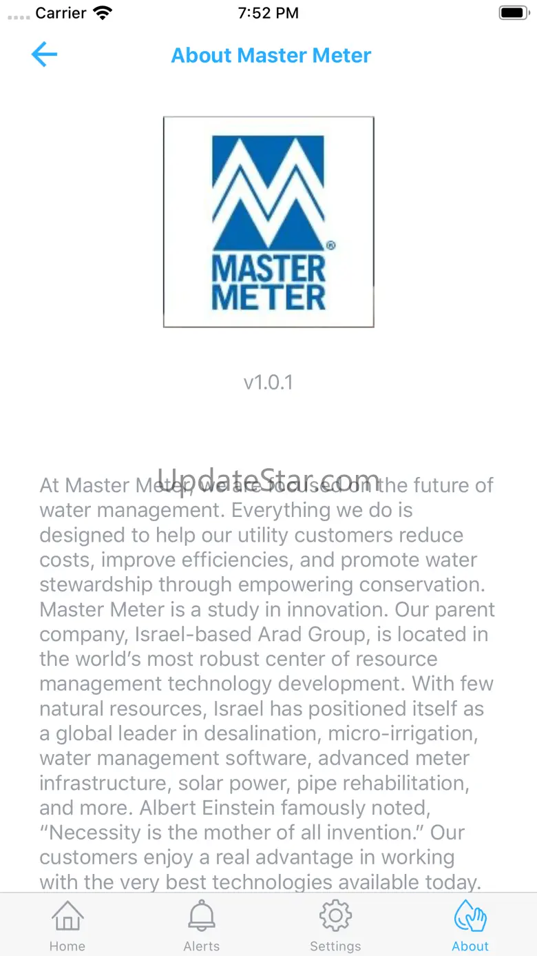 My Water Advisor 2.0 2.0