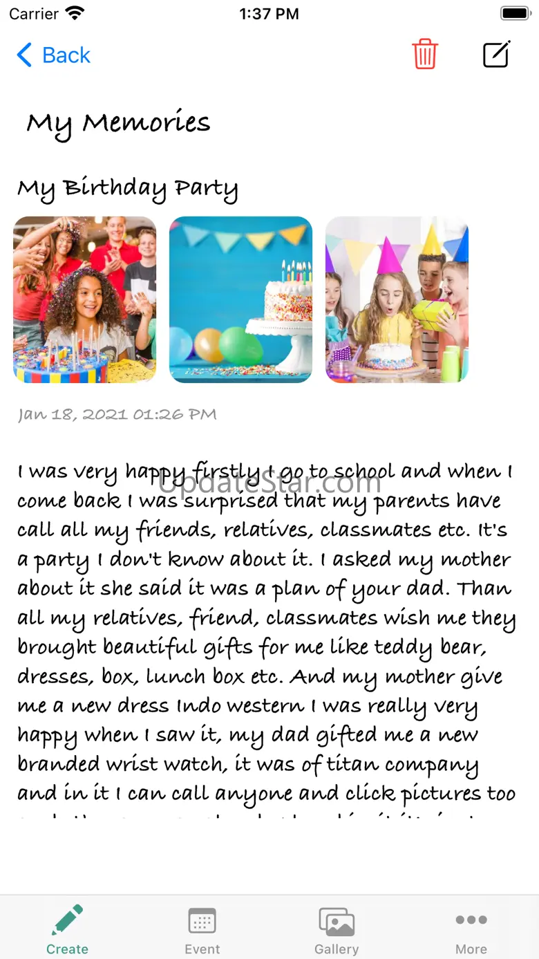 Memory Book : Offline Journal 2.0