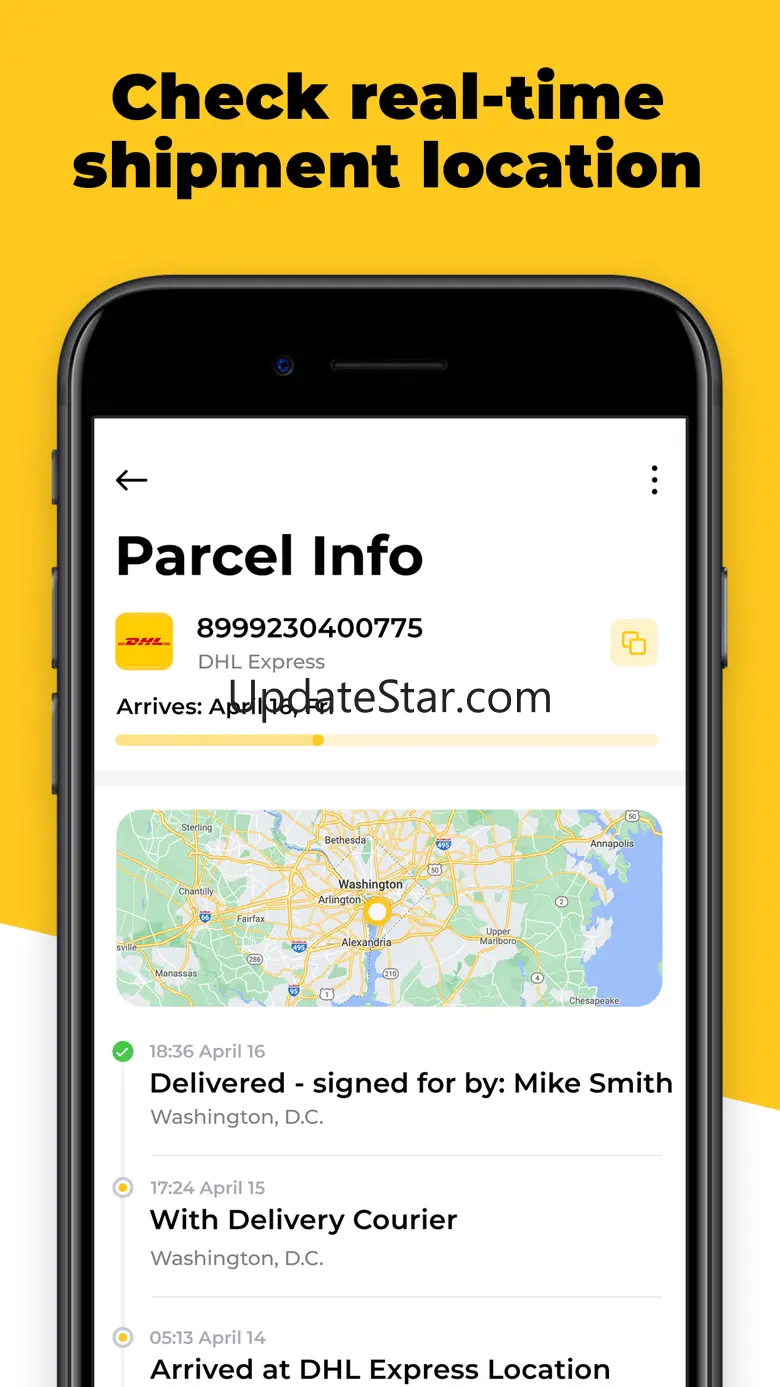 Ship07: Package Tracker App 1.11