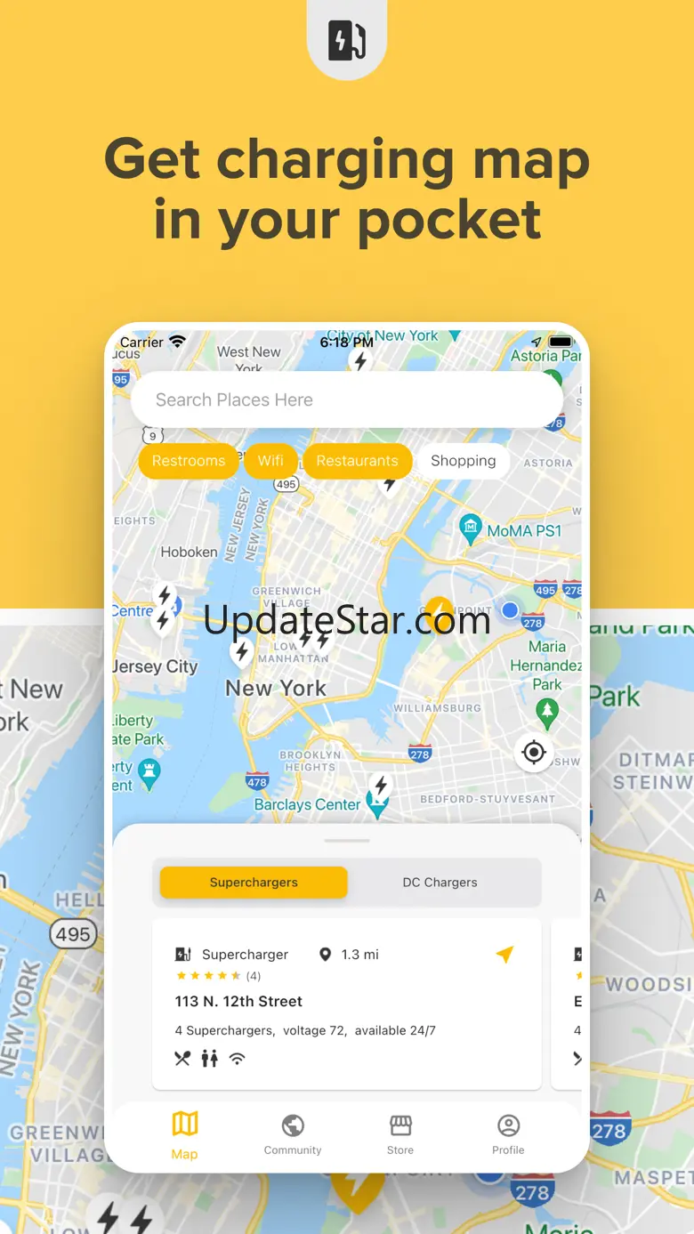 TesMate – Tesla Charge Points 1.0.8