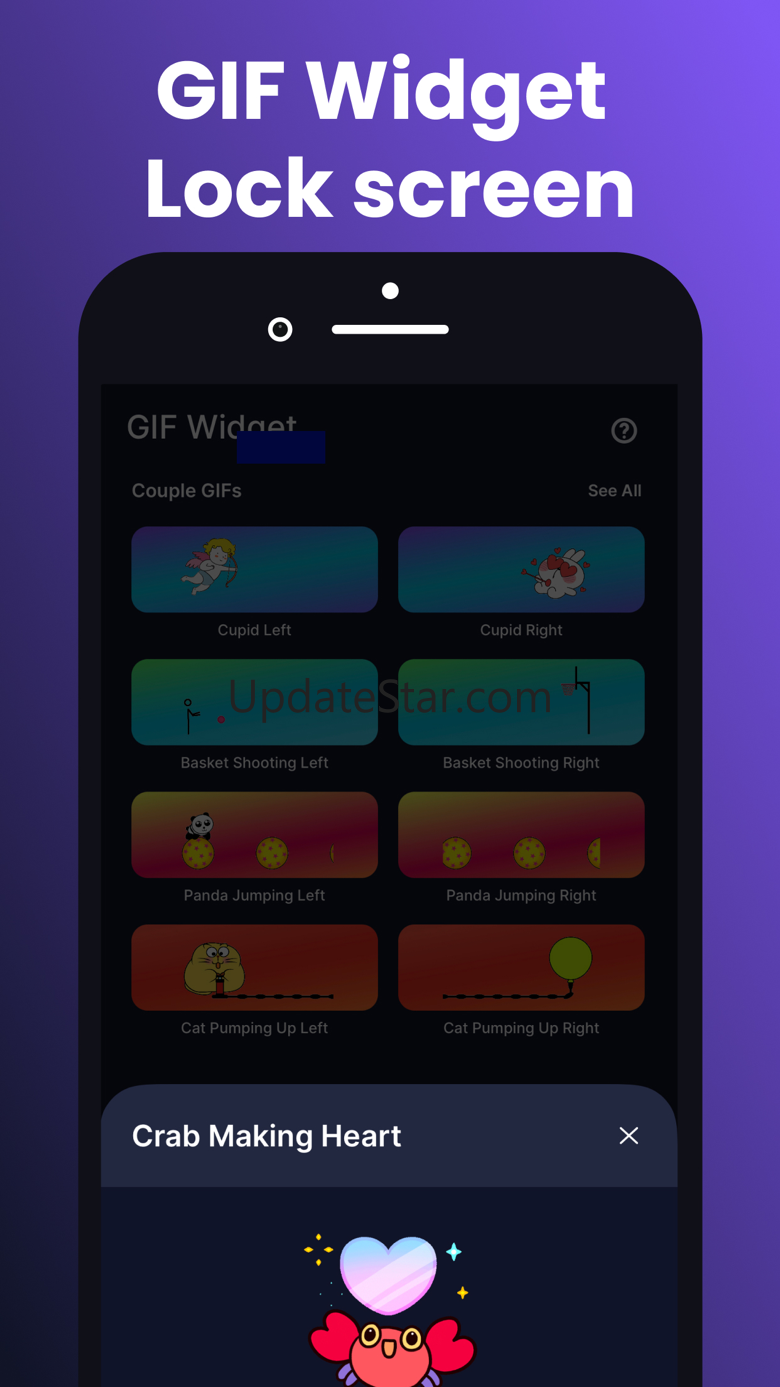 GIF Widget for Lock Screen 1.4