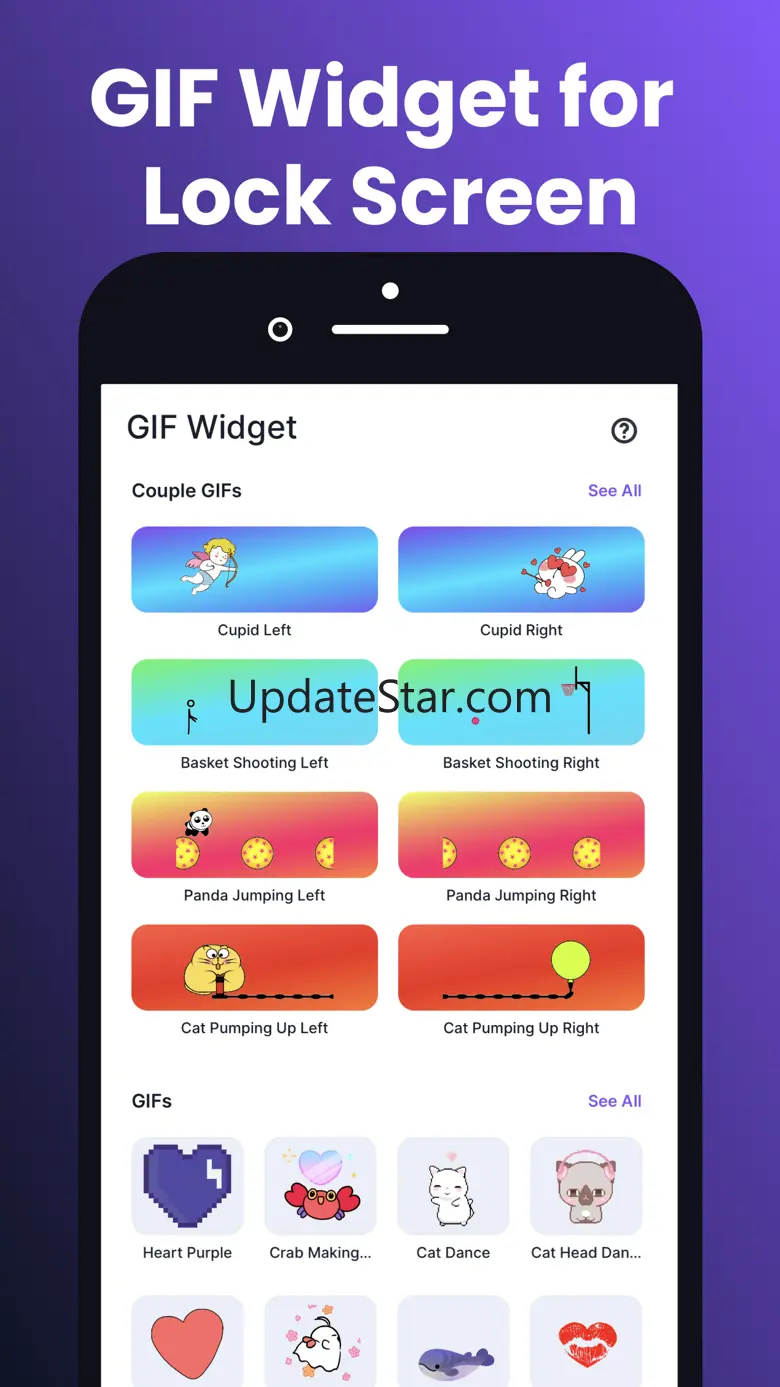 GIF Widget for Lock Screen 1.4