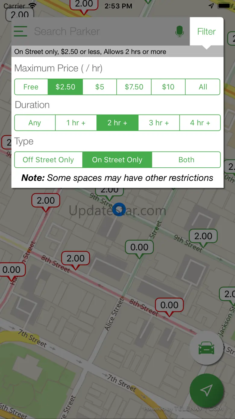 Parker - Find open parking 5.2