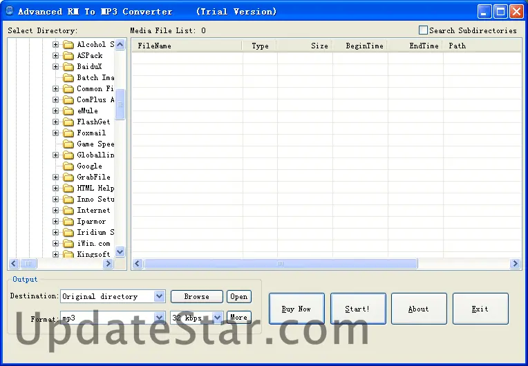 Advanced RM To MP3 Converter 2.4